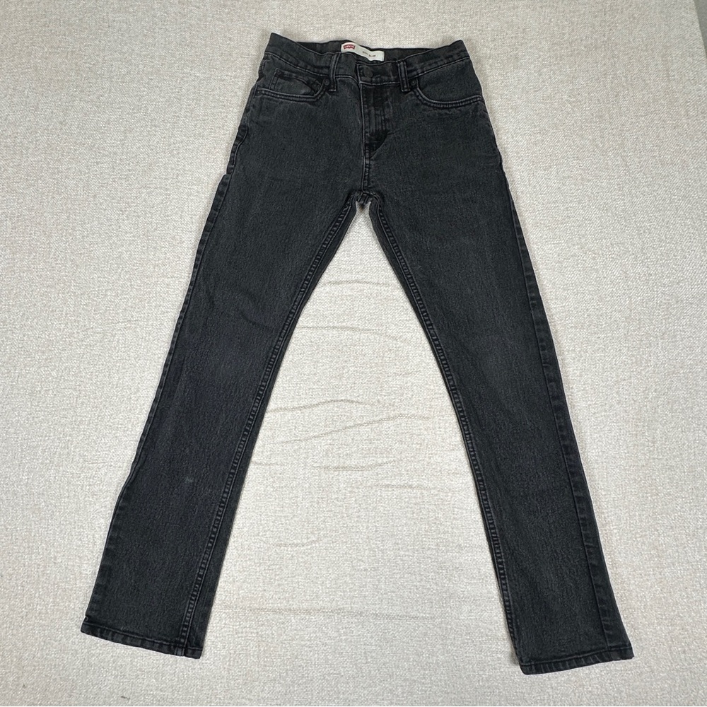 Levi's 511 Slim Jeans Women’s 28x28 Charcoal Stretch Denim